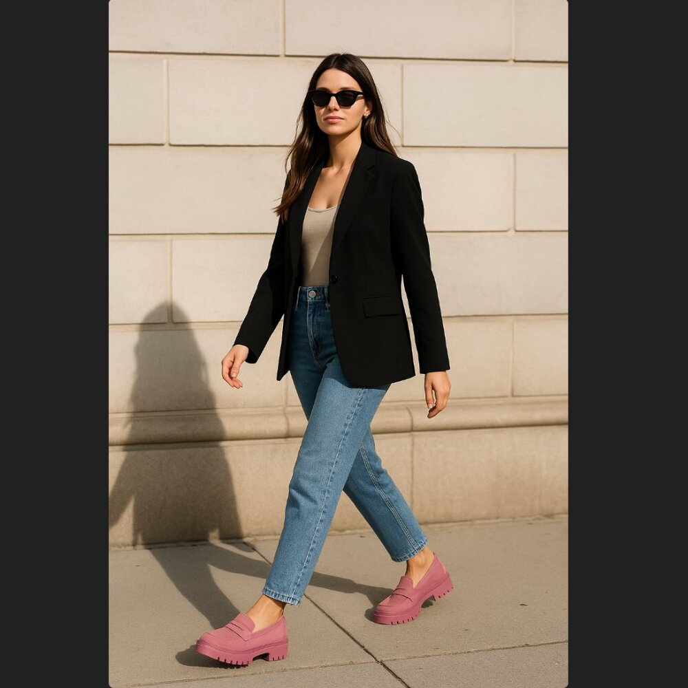 REAL SUEDE Portland Leather Loafers